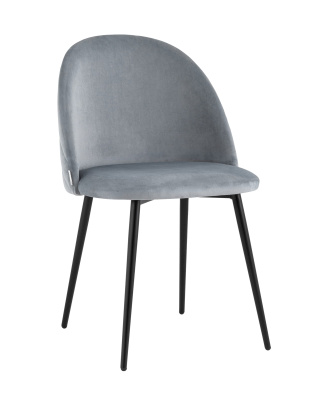Стул Фолио велюр серый фото Стул Фолио велюр серый. Фото №2