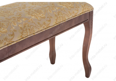 Банкетка Валентино орех / бежевый фото Банкетка Валентино орех / бежевый. Фото №4