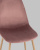 Стул Валенсия велюр пыльно-розовый фото Стул Валенсия велюр пыльно-розовый. Фото №8