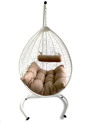 Подвесное кресло "КРИТ", цвет: белый. Фото
