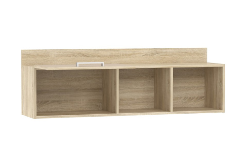 Акварель НМ 011.38-01 М1 Полка Капучино, Дуб Сонома. Фото №2