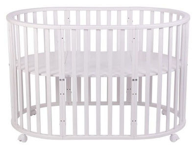 Кроватка Polini Kids Simple 930, белый. Фото №3