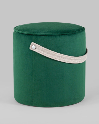 Пуф Джерри велюр изумрудный. Фото №4