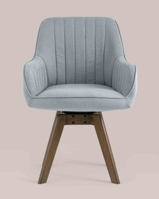 Стул вращающийся MANS серый 2 шт. фото Стул вращающийся MANS серый 2 шт.. Фото №5