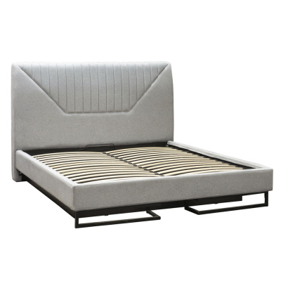 Кровать с ортопедическим основанием и ящиком 1.4 Loft Alberta Браун. Фото №4