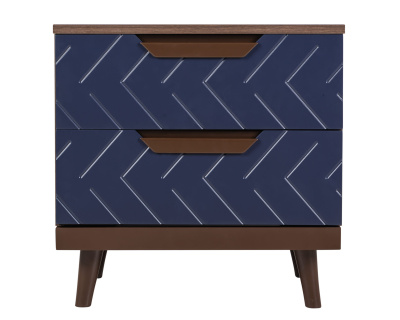 Стул Лоренс велюр синий. Фото