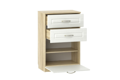 Тумба  Оливия НМ 040.45, Белое дерево, Дуб Сонома. Фото