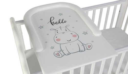 Доска пеленальная Polini kids Бегемотик, фото Доска пеленальная Polini kids Бегемотик,. Фото №7