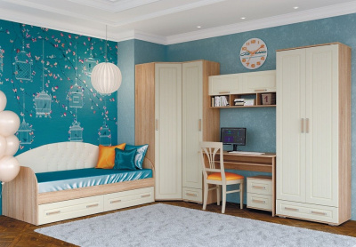 Шкаф платяной Маркиза,бежевый. Фото