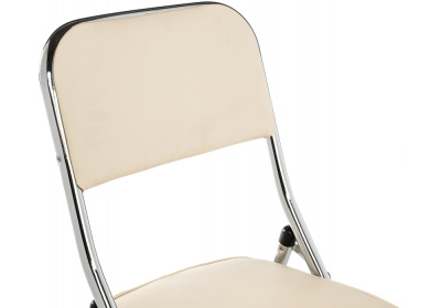 Стул раскладной бежевый фото Стул раскладной бежевый. Фото №3