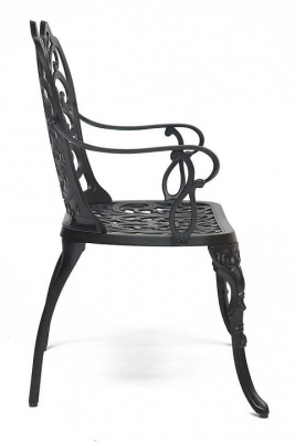 Скамья Secret De Maison Symphonie  сплав металла/алюминий, 95х56х92см, черный фото Скамья Secret De Maison Symphonie  сплав металла/алюминий, 95х56х92см, черный. Фото №2