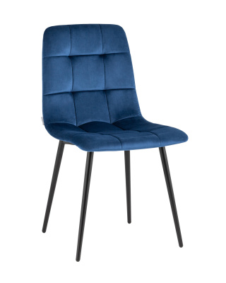 Стул Одди велюр синий фото Стул Одди велюр синий. Фото №2