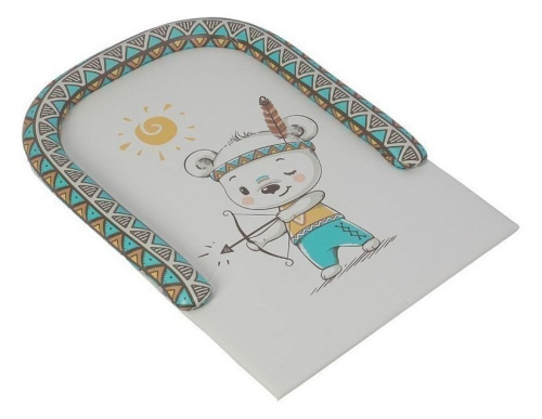 Доска пеленальная Polini kids Храбрый мишка, фото Доска пеленальная Polini kids Храбрый мишка,. Фото №3