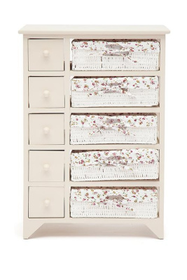 Комод Cabas 4323 с 5-ю корзинами и 5-ю ящиками фото Комод Cabas 4323 с 5-ю корзинами и 5-ю ящиками. Фото