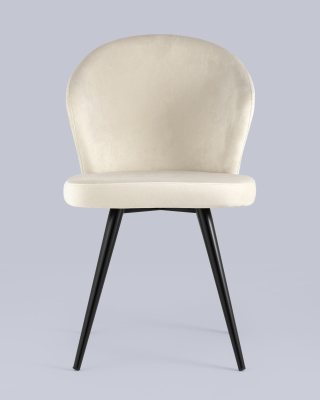 Стул Танго велюр кремовый. Фото