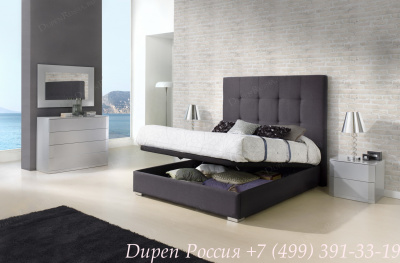 Тумба прикроватная DUPEN М-102 серебро фото Тумба прикроватная DUPEN М-102 серебро. Фото №2