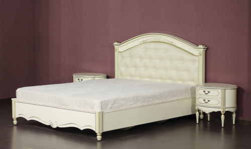 Кровать 1800 Палермо 59-01 с высокой спикой фото Кровать 1800 Палермо 59-01 с высокой спикой. Фото №1