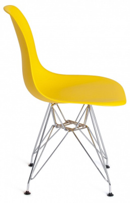 Стул Secret De Maison CINDY IRON CHAIR (EAMES) (mod. 002) металл, пластик, 51x46x82,5, желтый (поставляется по 4 шт) фото Стул Secret De Maison CINDY IRON CHAIR (EAMES) (mod. 002) металл, пластик, 51x46x82,5, желтый (поставляется по 4 шт). Фото №2