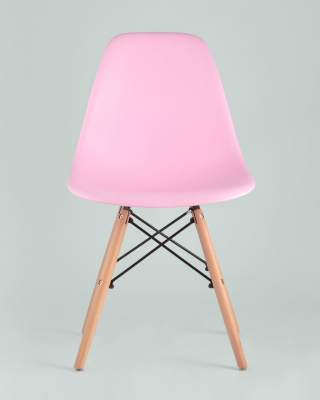 Стул DSW розовый x4. Фото